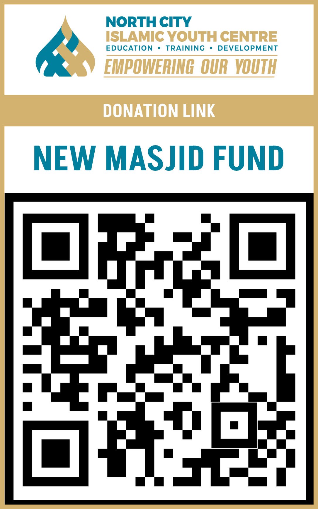 New Masjid QR Code Donate